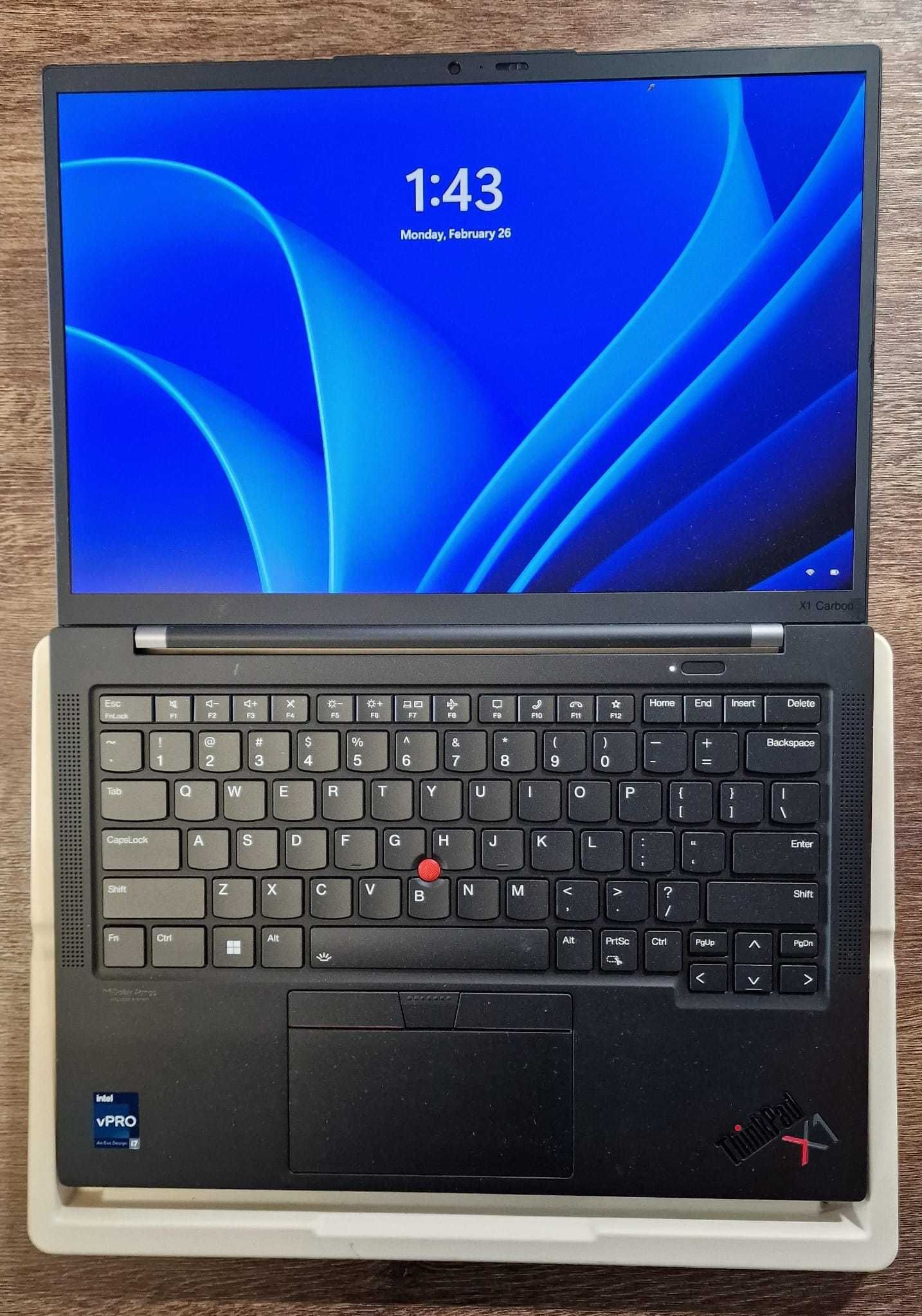 Thinkpad X1 Carbon Gen 10 I7 1270p 32gb Ddr5 1tb Garantie 2026 Nou