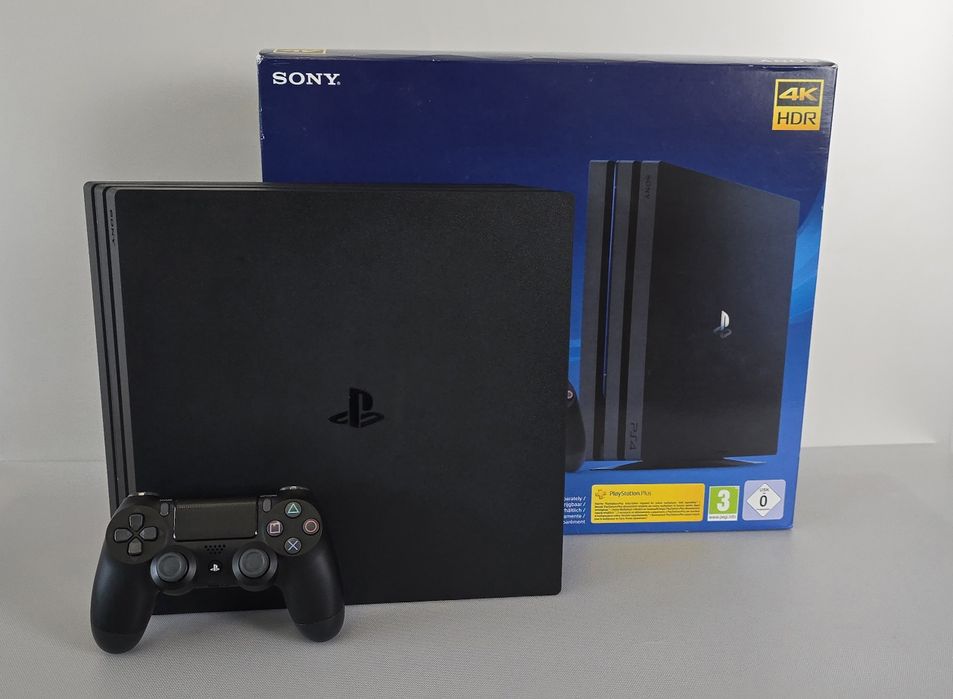 Реновирана конзола Sony Playstation 4 Pro, 1 джойстик, гаранция