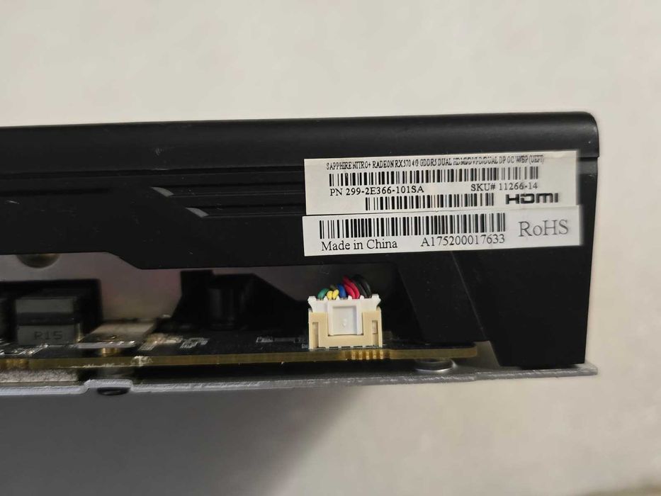 Placa video Sapphire Radeon RX 570 NITRO+ 4GB GDDR5 256-bit