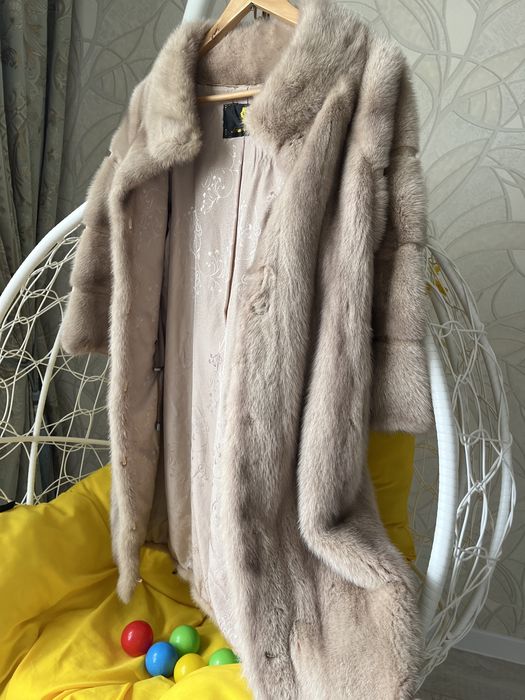 Норковая шуба рр XS