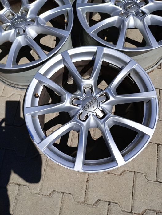 4jante aliaj 5x112 R18 originale audi A3.A4.A6 A8 Q5 Q3 A5.A7