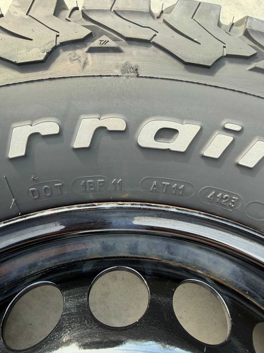 5 x Jante Mercedes Sprinter cu anvelope BF GOODRICH LT245/75 R16