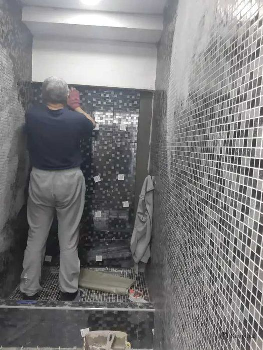 Укладка кафеля, керамогранит