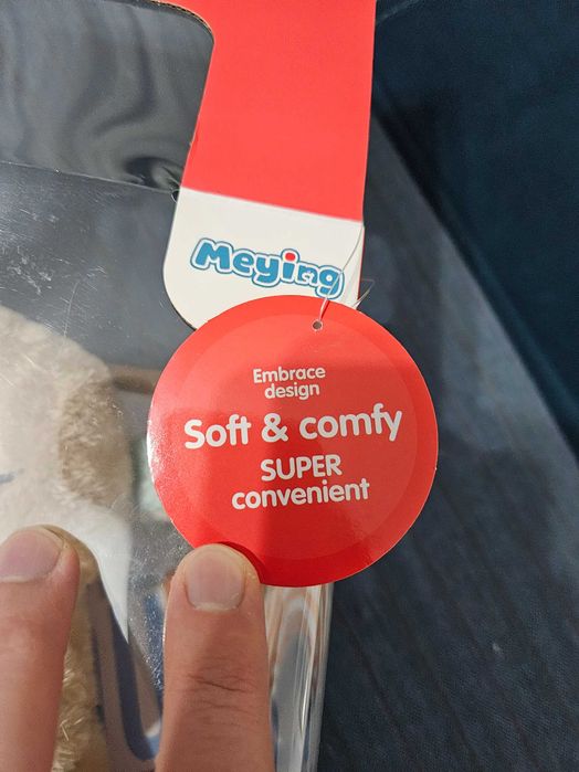 Чисто НОВА Дишаща плюшена играчка Chipolino с музика и светлина, видра