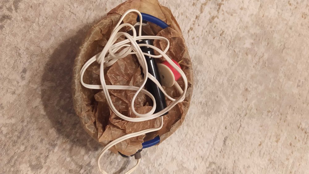 Синяя лампа рефлектор Минина