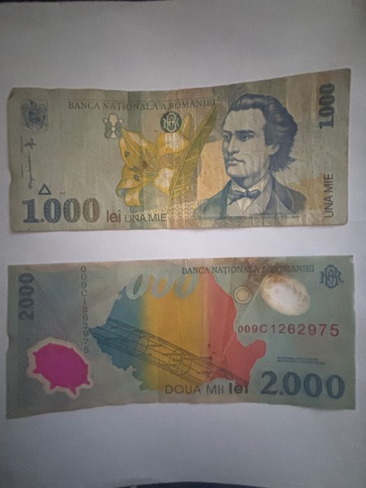 bancnote vechi în stare perfectă