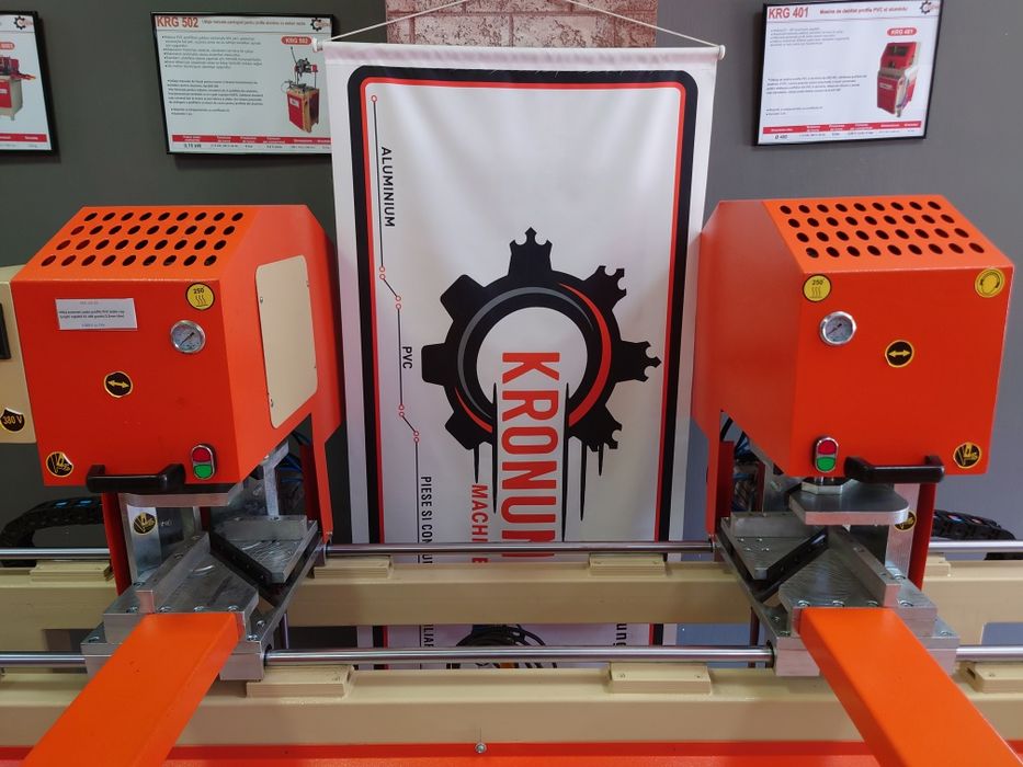 Utilaje Tamplarie PVC (Masini de sudat cu doua capete 0.2mm)