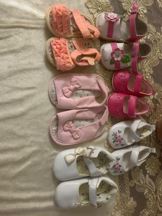 Обувь для новорожденных пинетки