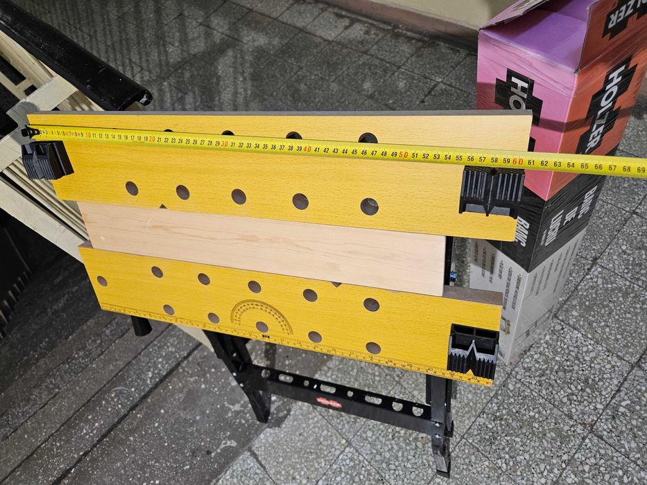 Banc masa de lucru Dedeman pliabil, capacitate max 150kg