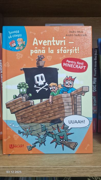 Carti Minecraft vol 1-6