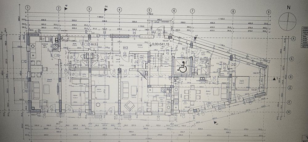 Продава се Двустаен апартамент в София, м-т Детски град - 76 кв.м за 1368 €/кв.м - Снимка #3