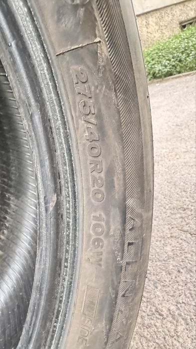 275/40/20 пара “BRIDGESTONE”