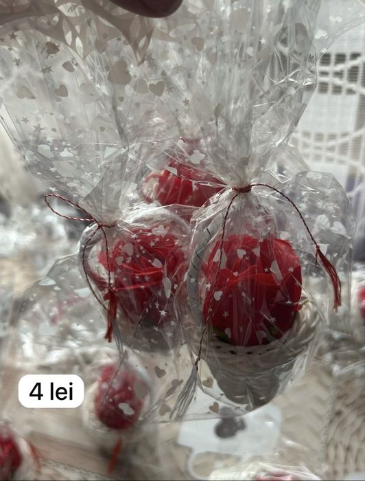 Flori din sapun un martisor minunat