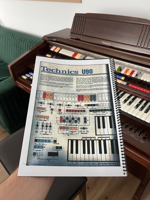 Vand orga Technics U90 cu claviatura dubla