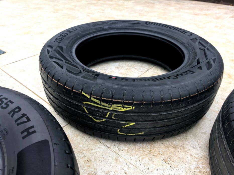 ЛЕТНИ ГУМИ  Continental EcoContact 6 215/65 R17 – 4бр като нови