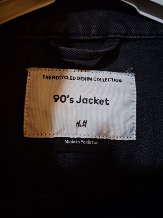 Тъмни сиво дънково яке-H&M