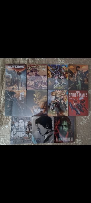 Steelbook uri/carcase metalice