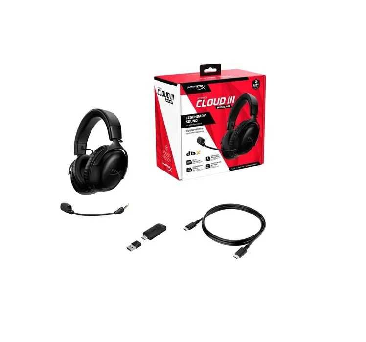 ^ Рассрочка на Беспроводные наушники HyperX Cloud III Wireless - Black