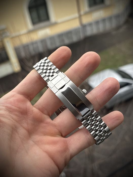 Seiko Mod NH35 Automatic Japonez Date-Just Olive Arabic 36/39mm