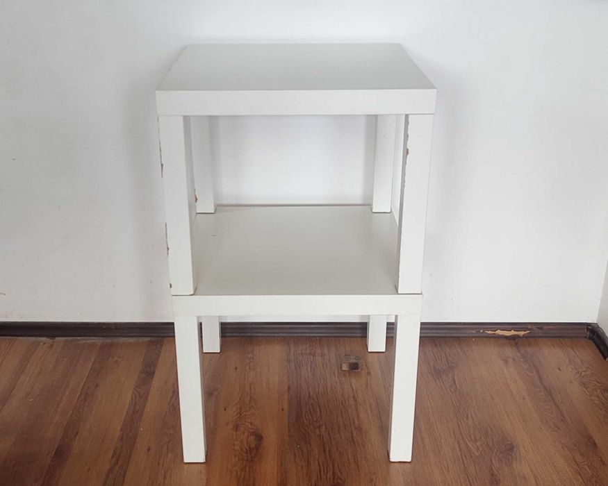 Помощна масичка Lack на IKEA, 55х55см, бяла, 2бр.