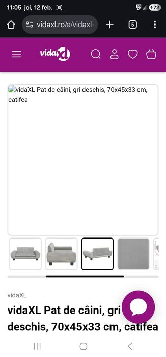 Vând pat pentru câine