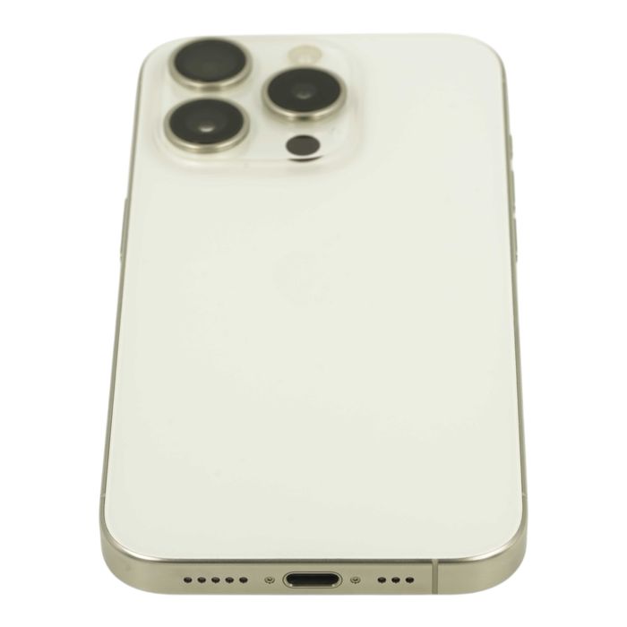 Magazin Apple | iPhone 15 Pro | Excelent | White Titanium | 256GB | 100% | Cu Garantie | In Rate | smilemobile.ro