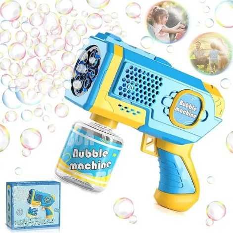 Автоматичен пистолет за сапунени бални с батерии