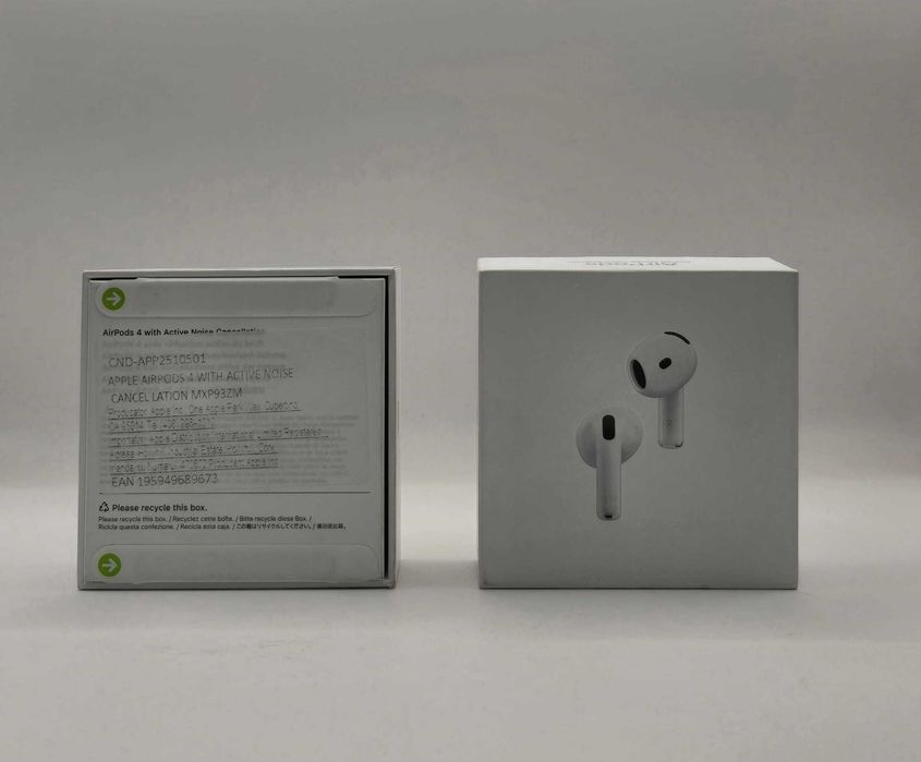 Casti APPLE AirPods 4 Noise Cancelling / NOU / SIGILAT *Krom Amanet *