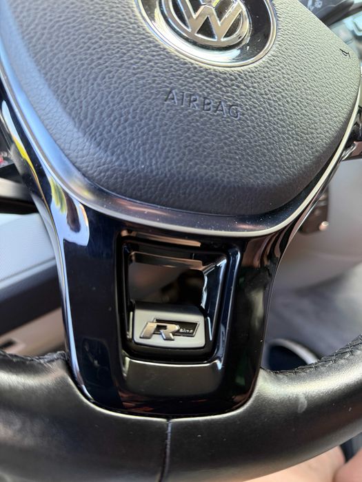 Emblema Compatibila VW R-line volan passat b8/golf 7/tiguan