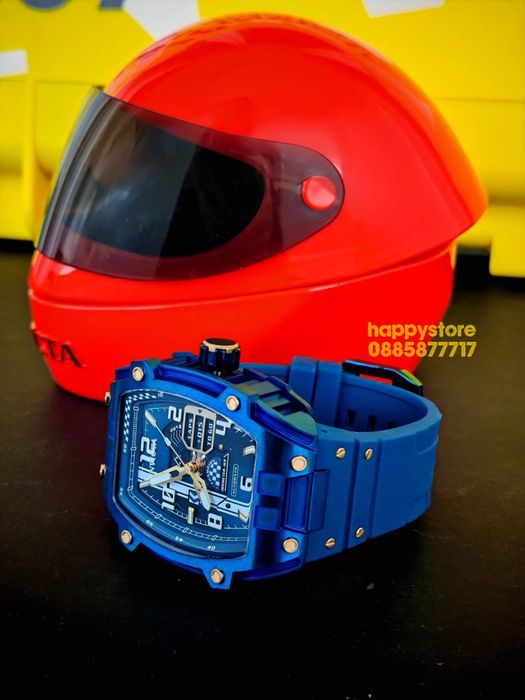 INVICTA Diablo automatic blue 48 mm, Инвикта нов ръчен часовник