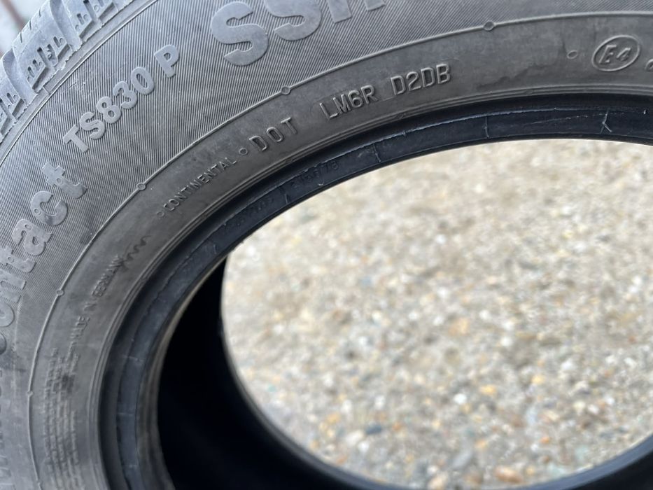 Vând 4 anvelope Iarna 2XBridgestone+2xContinental