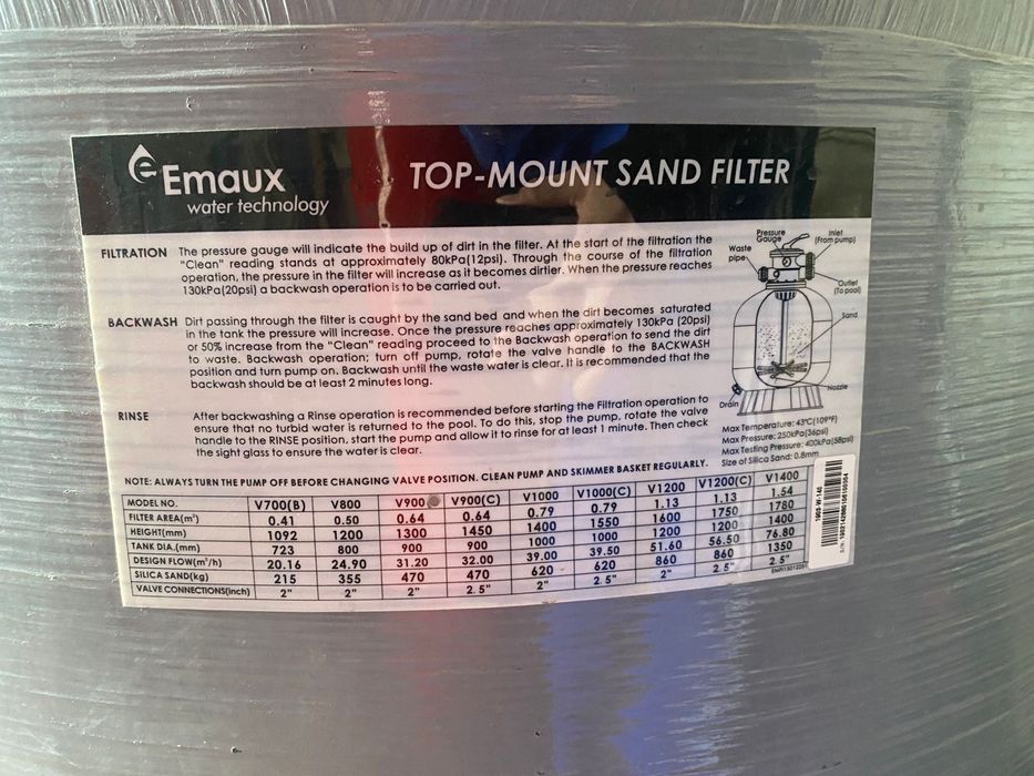 Фильтр для бассейна