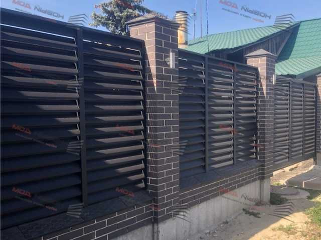 Забор жалюзи еврозабор