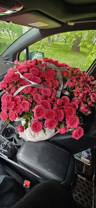 Букет цветы большие