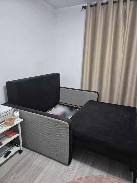 Canapea extensibilă + 2 perne