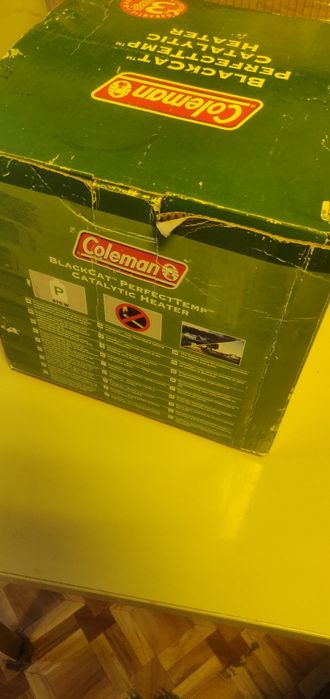 Каталитична газова печка. Безпламъково горене. Campingaz/Coleman.