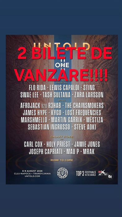 Eveniment Cluj napoca august