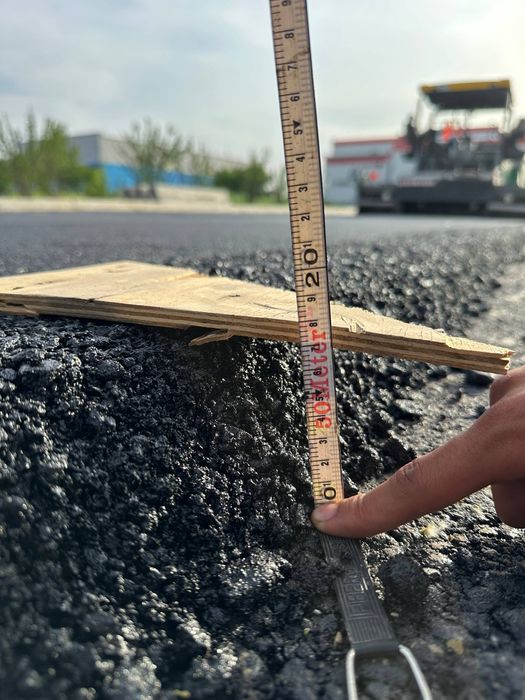Asfalt yotqizish xizmati sifatli va kafolatli