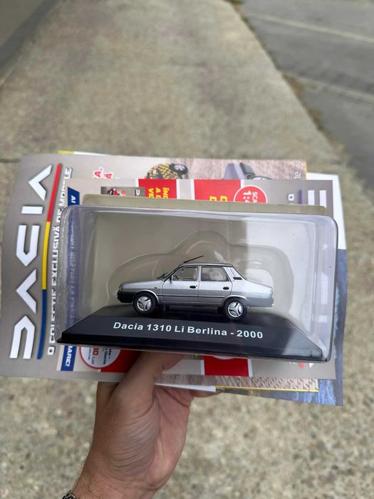 Machetă Dacia 1310 Berlina gri nouă sigilată plus revistă