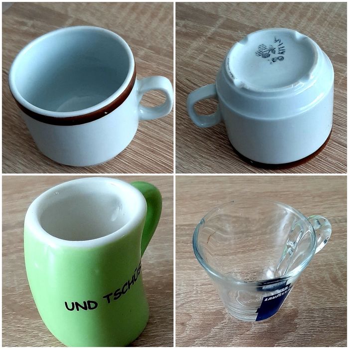 Нов поднос и Три нови халби за бира иНова порцеланова Чаша на столче к