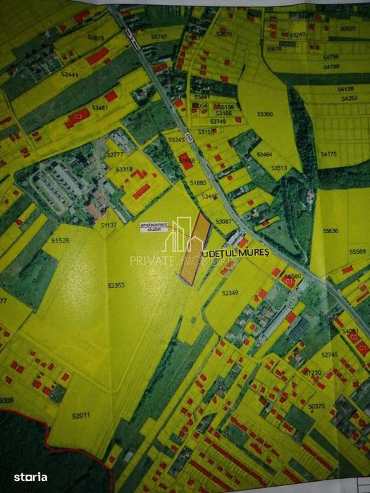 Teren 5 300 Mp Intravilan De Vanzare, Str Bujorului, Corunca