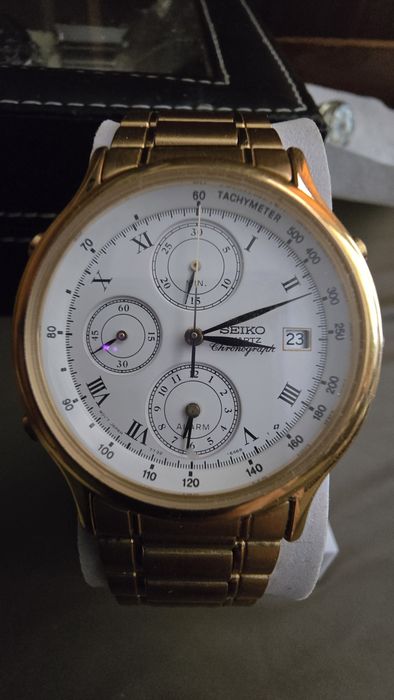 Seiko chronograph alarm