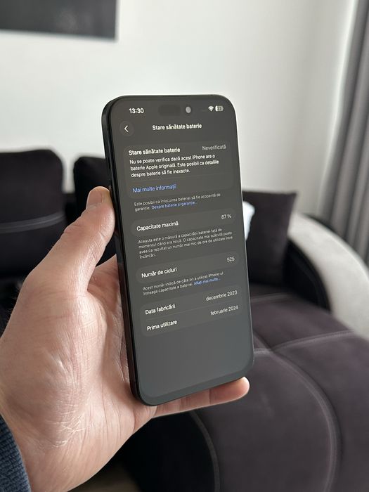 iPhone 15 Pro Max Black Titanium 256 GB