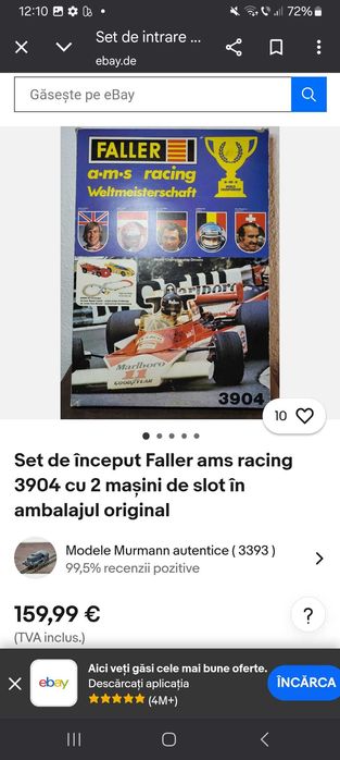 Circuit Masinute Faller,Anii ''80