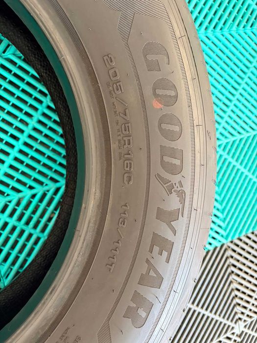 Set anvelope vara 205 75 R16C 113/111T GoodYear Efficient Grip Cargo 2 dot 0725 7.46mm
