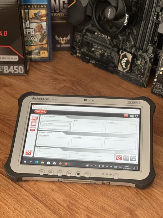 Таблет Лаптоп Panasonic ToughPad FZ-G1 i5-6Gen, 4GB RAM, 128GB SSD