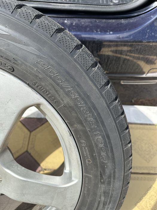 Диски с покрышкой на мерс