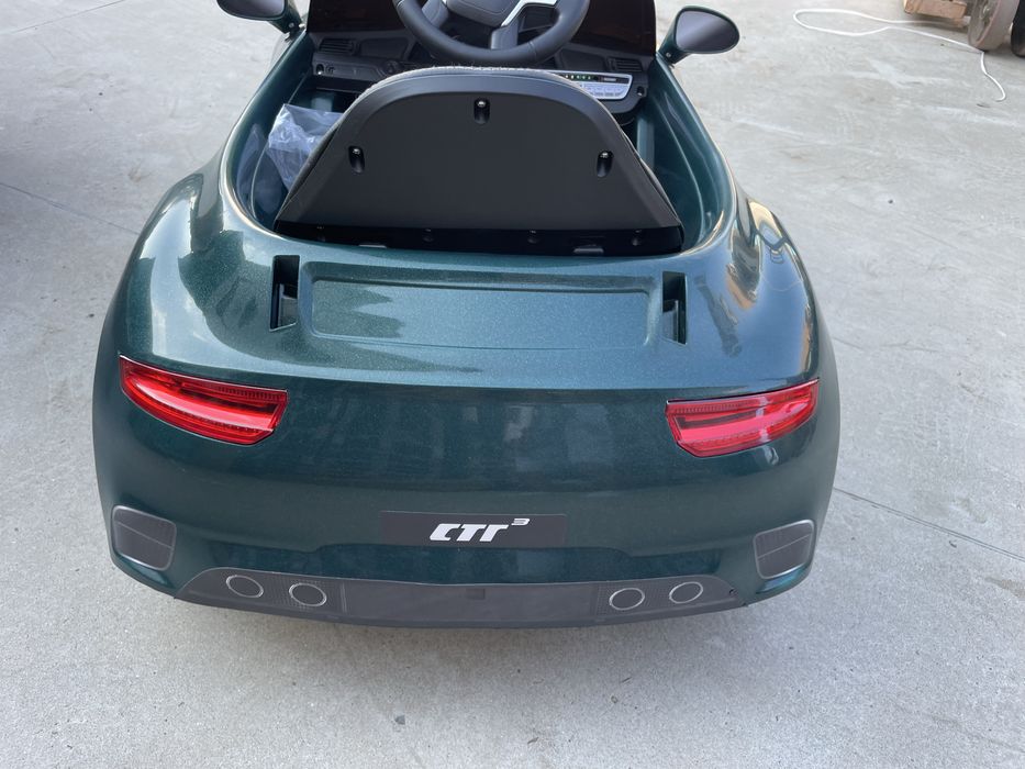 Masinuta electrica pentru copii Porsche RUF CTR3 Dark 70w roti Eva