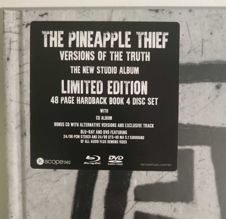The Pineapple Thief–Versions Of The Truth. Limited Edition