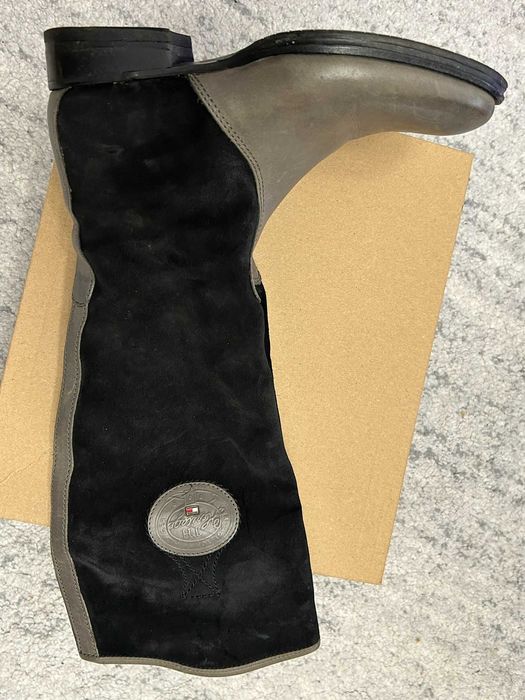 Cizme PIELE NATURALA dama/femei Tommy Hilfiger mar 36 putin purtate